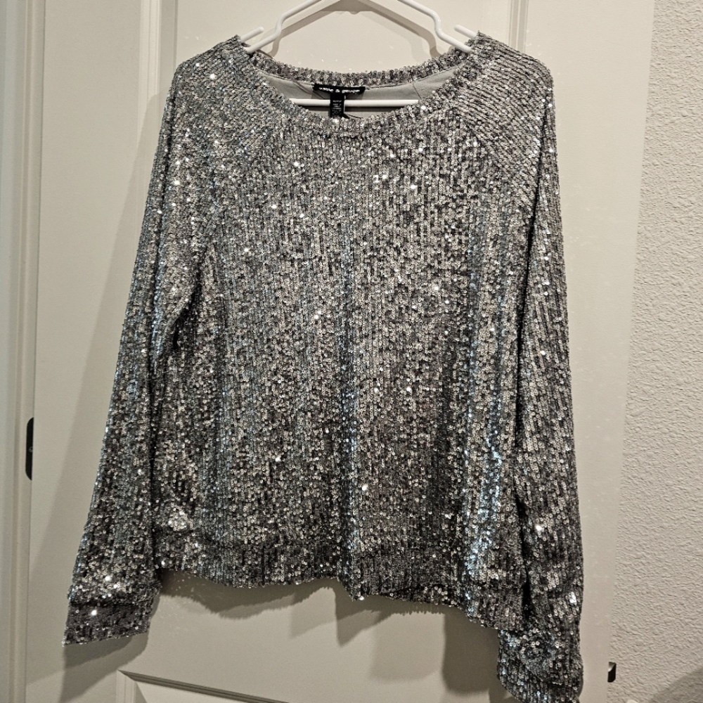 Sparkly blouse